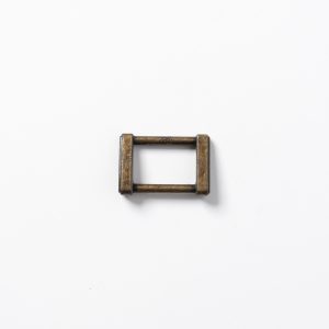 Bag Saddle Ring 20mm Antique Brass
