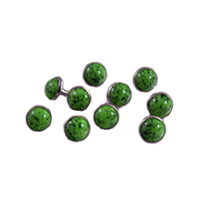 Synthetic Rivet Green 6mm (Pkt10)