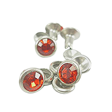 Synthetic Rivet Red 6mm (Pkt10)