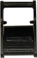 Camlock 25mm Metal Black