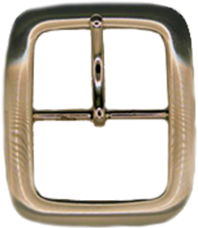 Belt Buckle 38mm Centre Bar