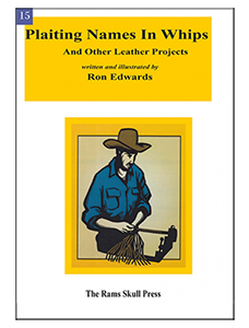 Plaiting Names in Whips & other Leather Projects