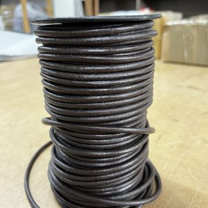 Leather Cord Round 5mm (50 Metre)