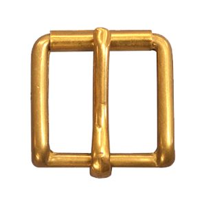 Brass Roller Harness Buckle