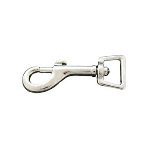 Snaphook 16mm X 65mm Square Eye Nickel