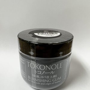 Seiwa Tokonole Leather Finish Burnishing Gum 120g – Black